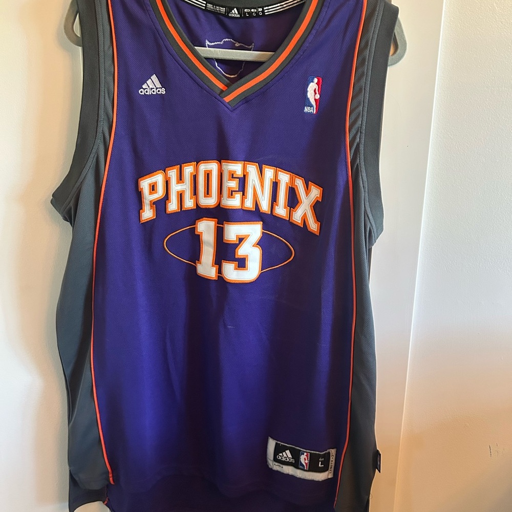 Adidas Purple Phoenix Basketball Jersey - Steve Nash